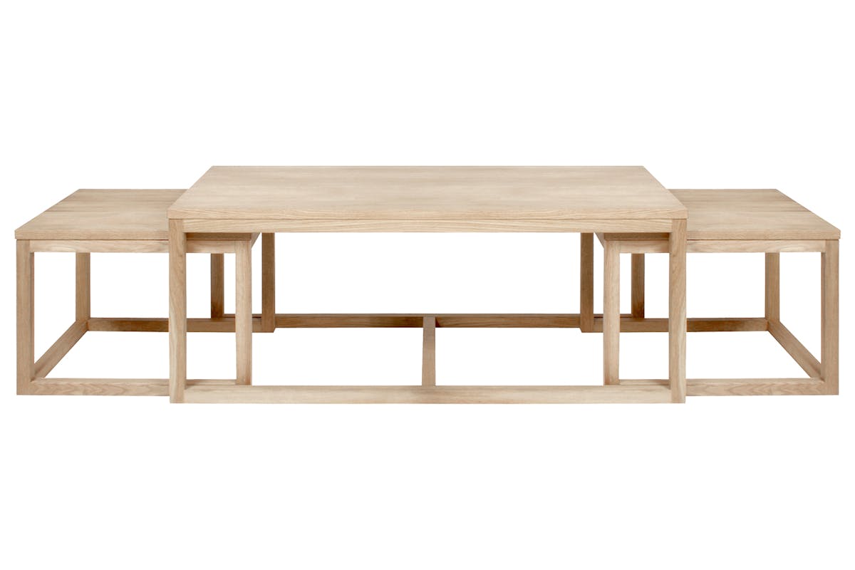 Beau Coffee Table | Oak | 3 Piece-3