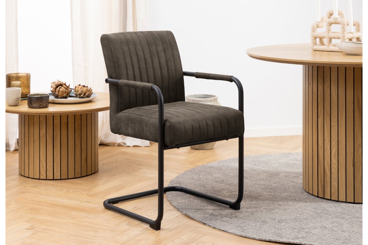 Adele Dining Chair | Anthracite-8