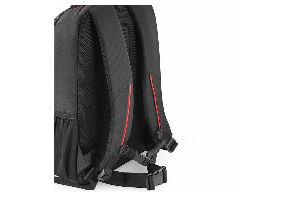 Hama Ohio 190 Camera Backpack | Black/Red-4