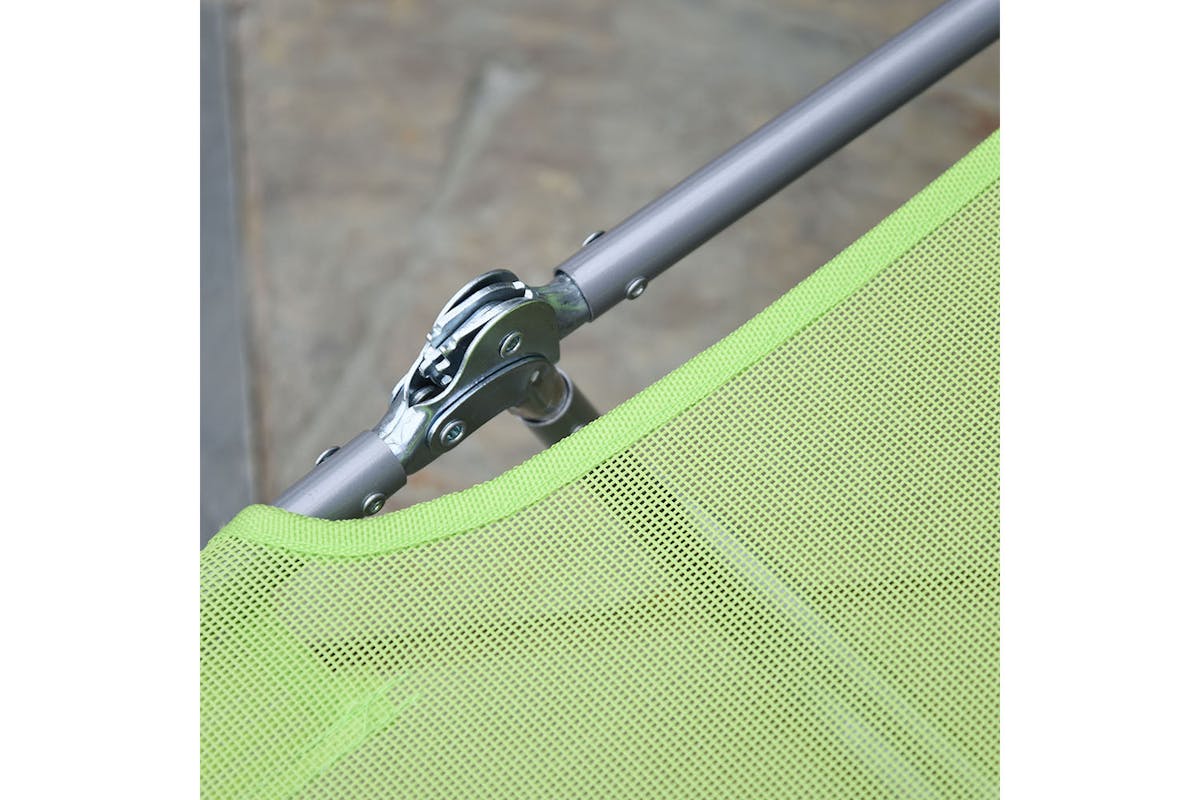 Outsunny Garden Lounger | Light Green-8