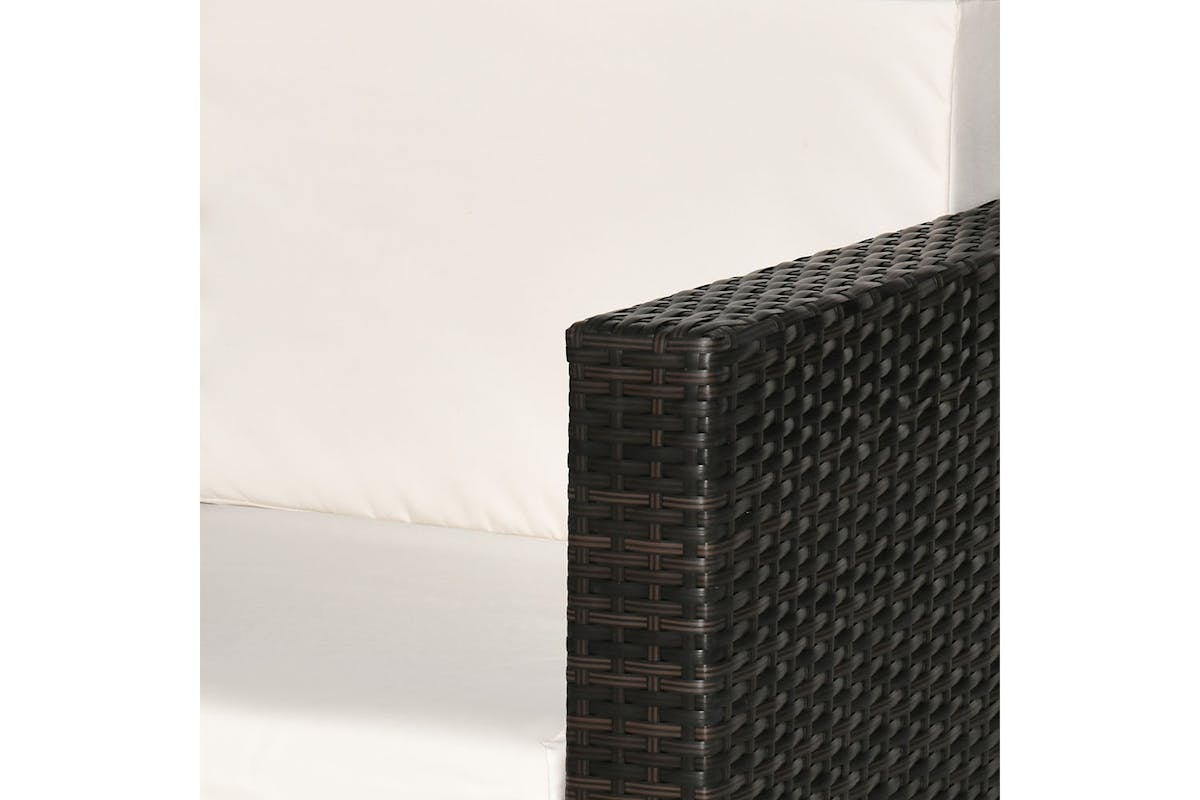 Outsunny Rattan Single Sofa Chair | Mixed Brown-7