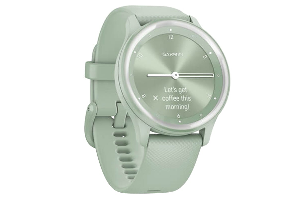 Garmin Vivomove Sport | Cool Mint & Silver-3