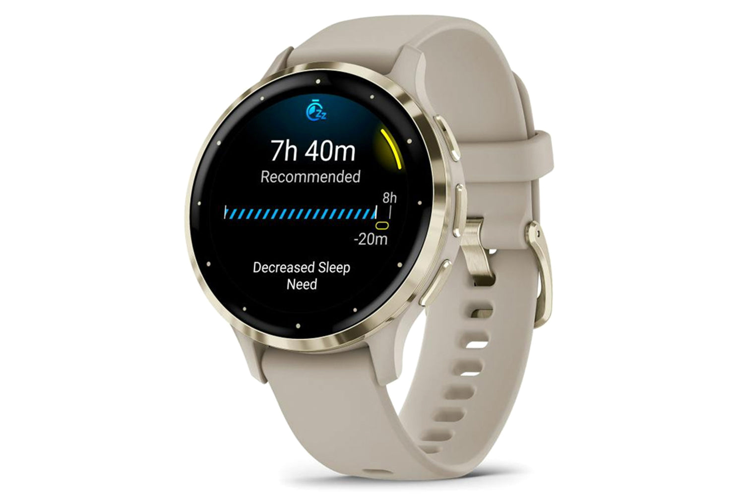 Garmin Venu 3S | Gold/French Grey-2
