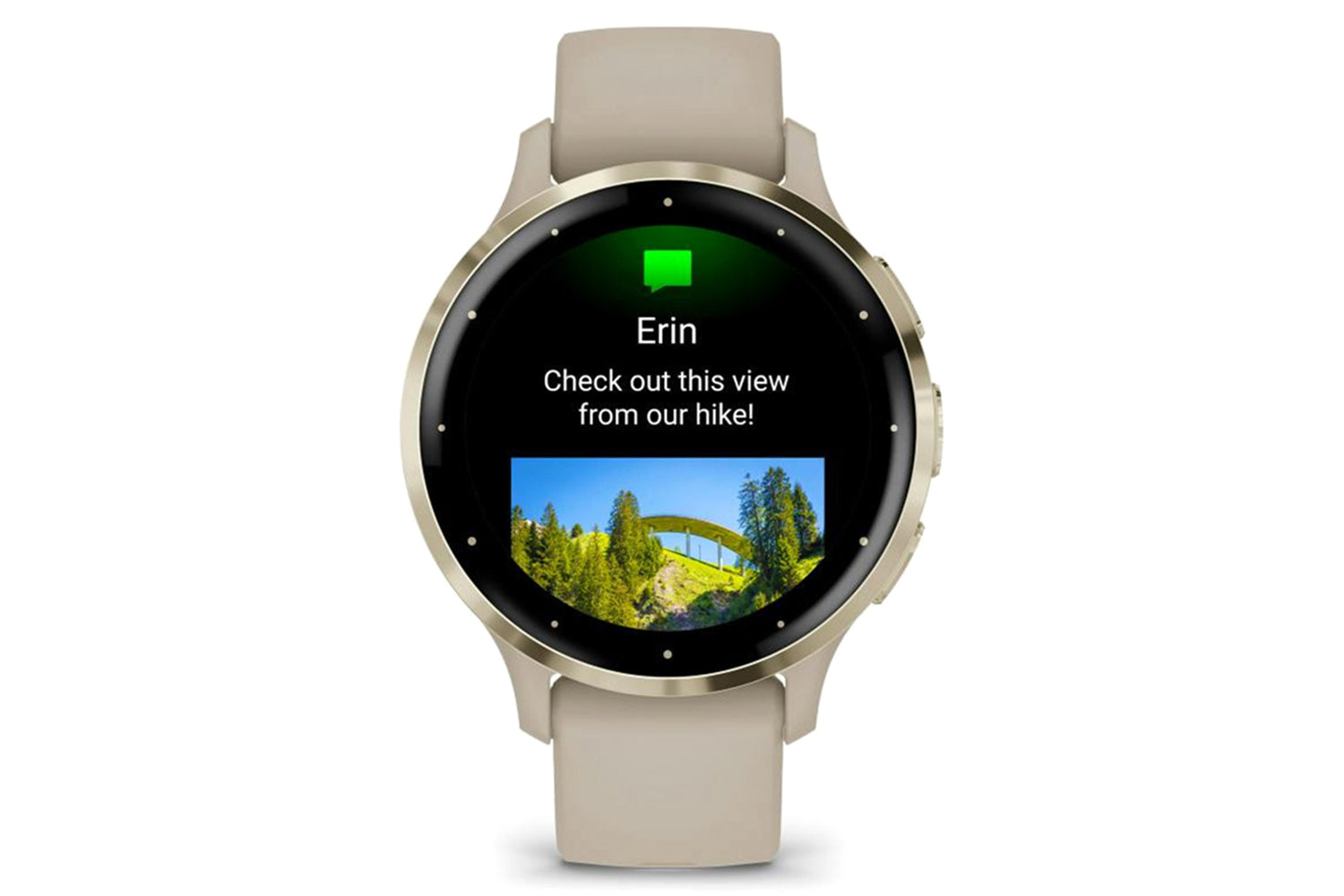 Garmin Venu 3S | Gold/French Grey-6