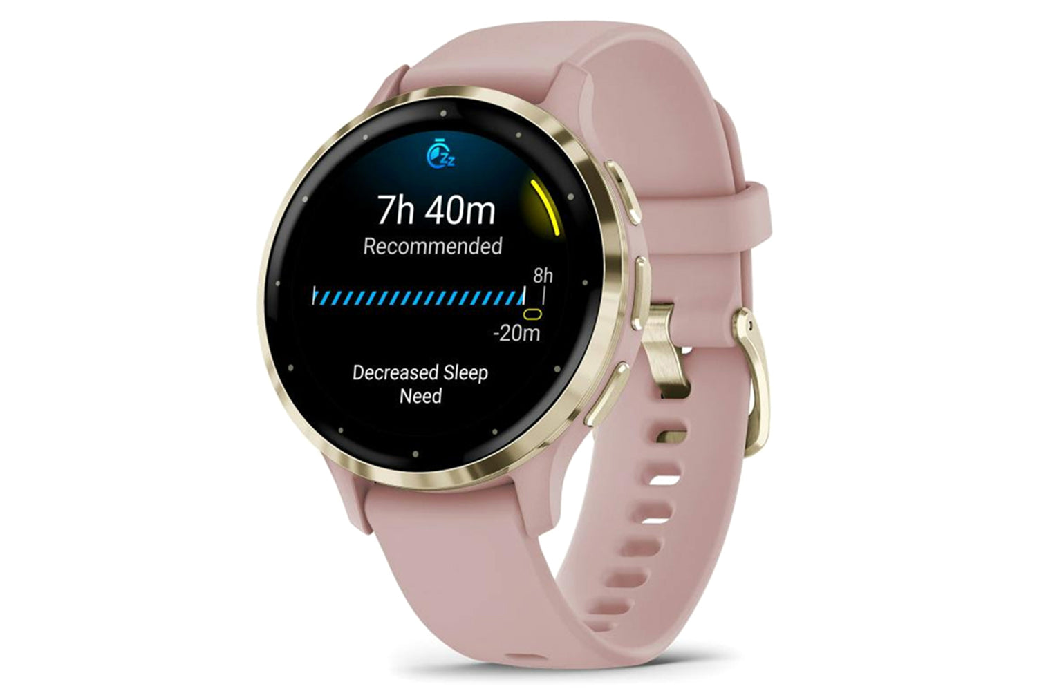 Garmin Venu 3S | Gold/Dust Rose-3