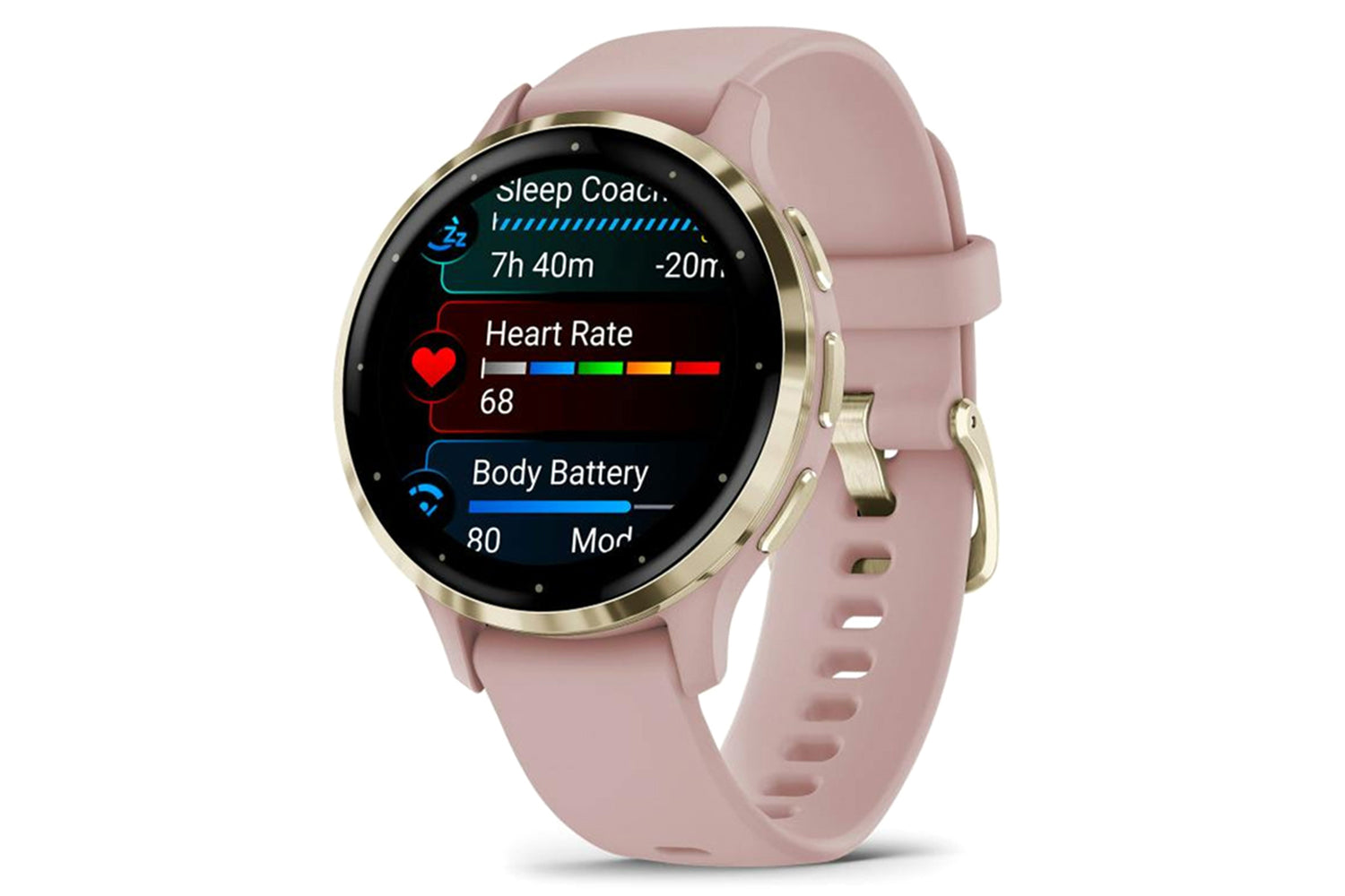 Garmin Venu 3S | Gold/Dust Rose-8