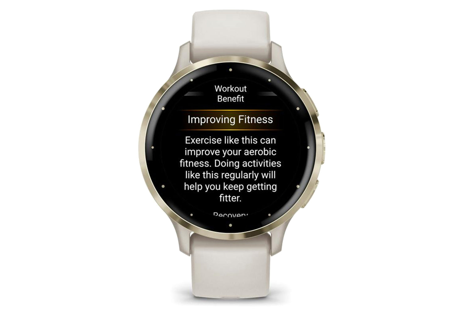 Garmin Venu 3S | Gold/Ivory-2