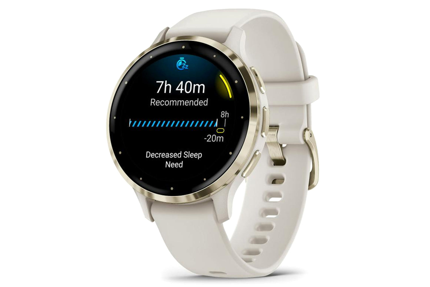 Garmin Venu 3S | Gold/Ivory-3