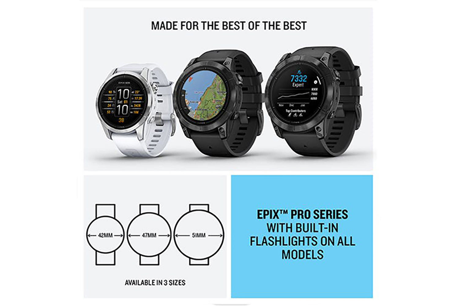 Garmin Epix Pro Standard Edition (Gen2) | 42mm | Silver-7