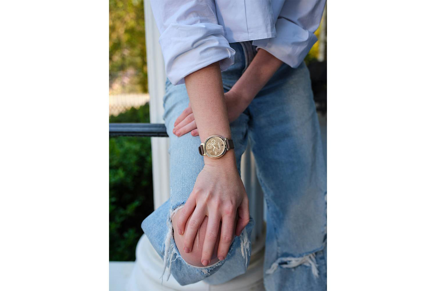 Garmin Lily 2 Classic Smartwatch | Cream Gold-2