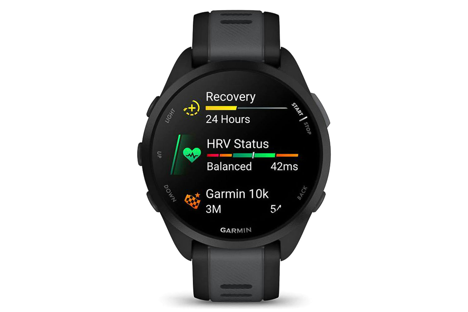 Garmin Forerunner 165 | 43mm | Black/Slate Grey