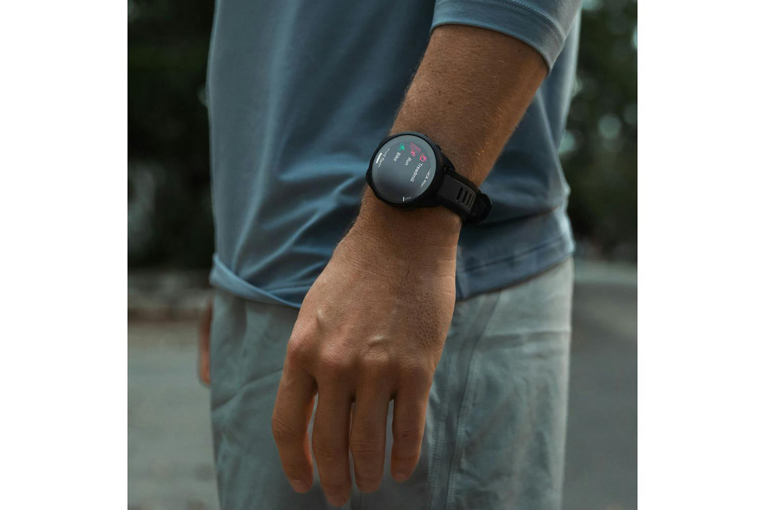 Garmin Forerunner 165 | 43mm | Black/Slate Grey-2