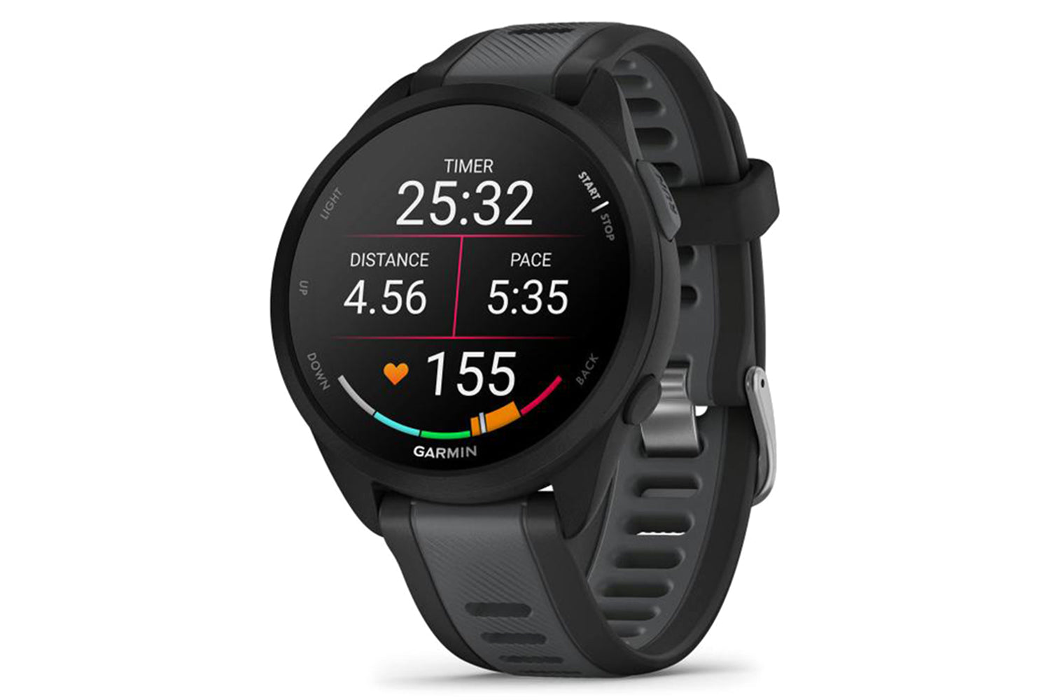 Garmin Forerunner 165 | 43mm | Black/Slate Grey-9