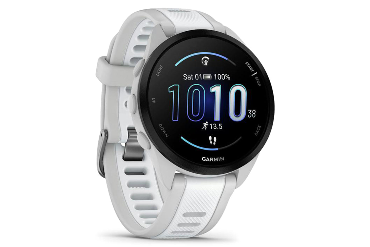 Garmin Forerunner 165 | 43mm | Mist Grey/Whitestone-2