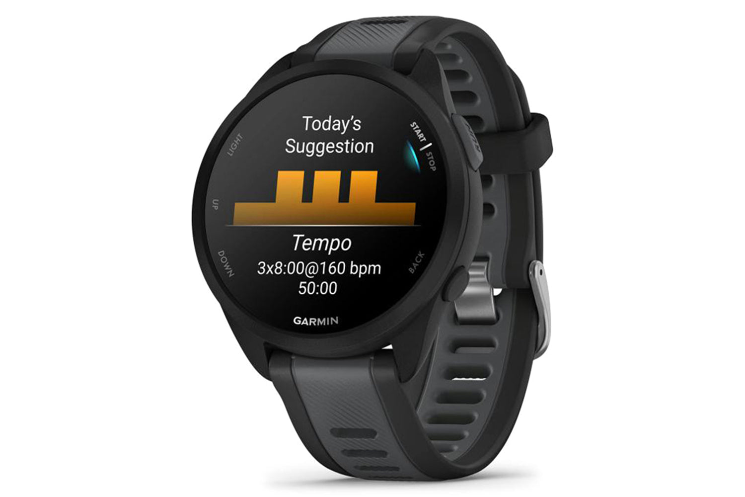 Garmin Forerunner 165 Music | 43mm | Black/Slate Grey-4