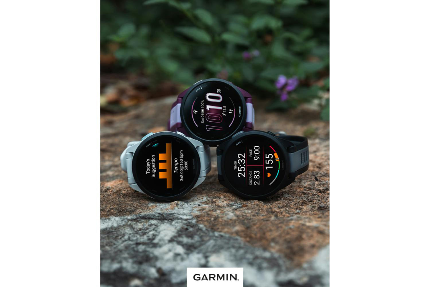 Garmin Forerunner 165 Music | 43mm | Mist Grey/Whitestone-10