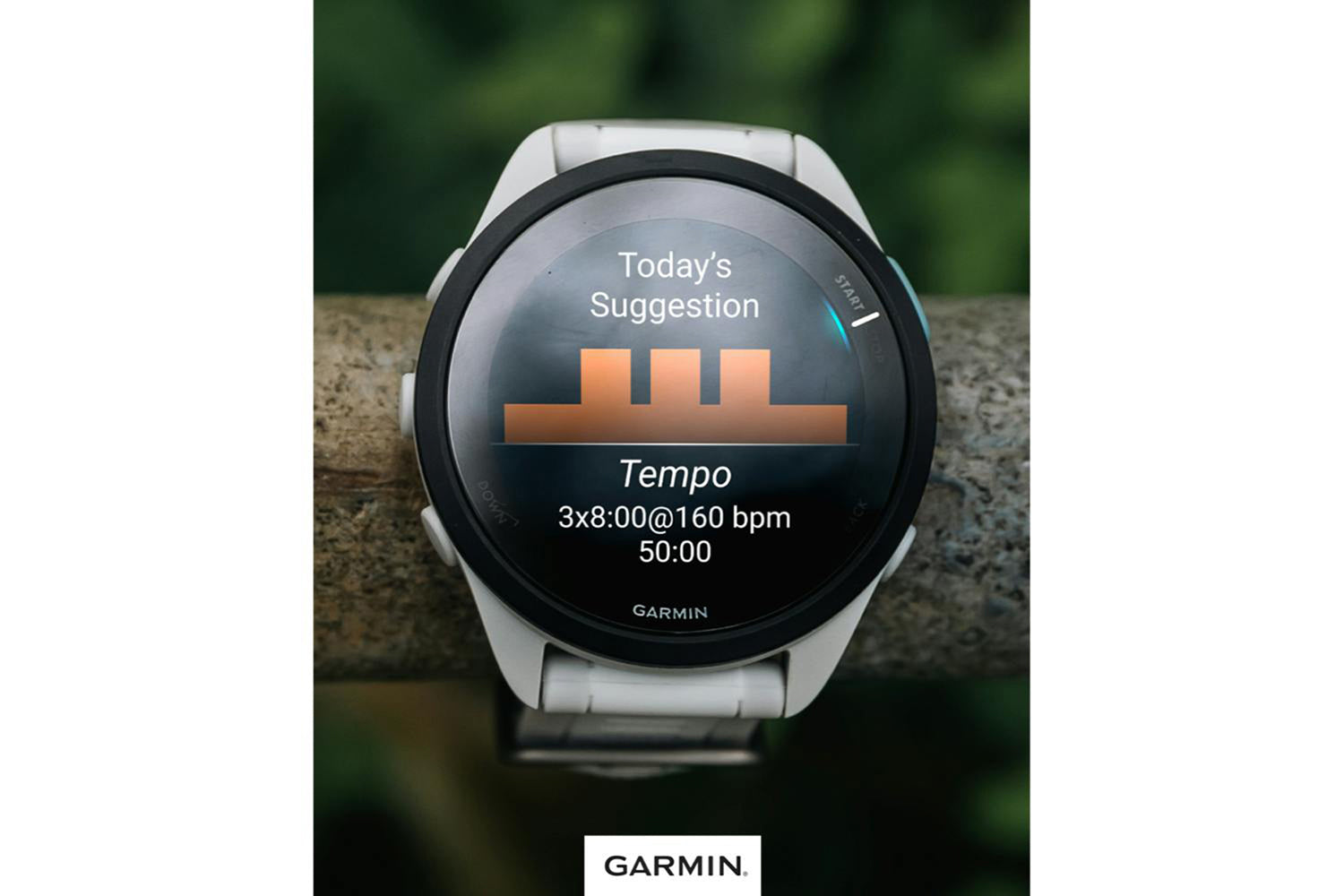 Garmin Forerunner 165 Music | 43mm | Mist Grey/Whitestone-2