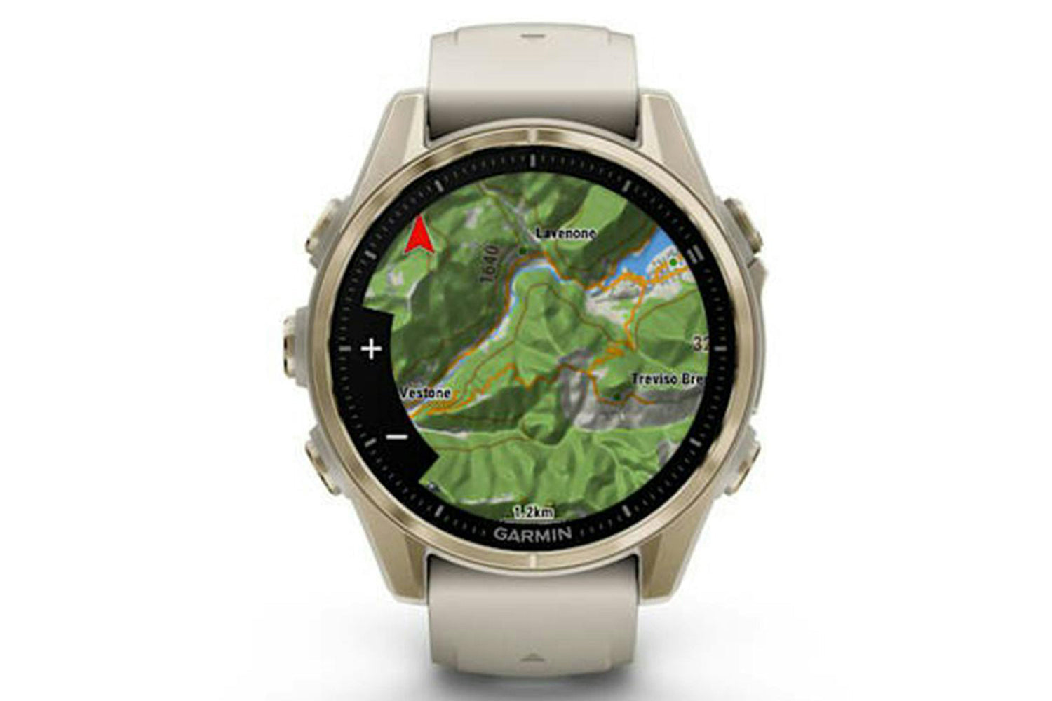 Garmin Fenix 8 Smart Watch | 43mm | Soft Gold with Fog Grey/Dark Sandstone-2