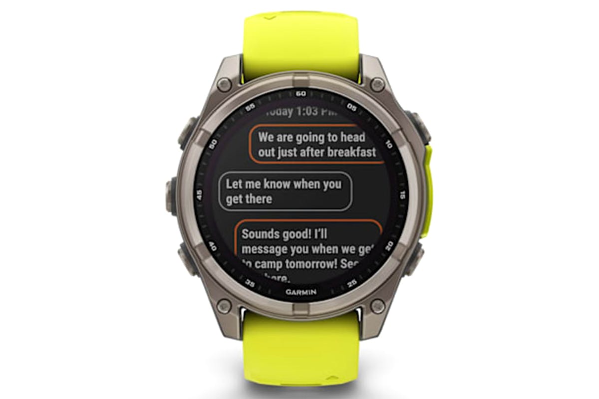 Garmin Fenix 8 Sapphire Solar | 47mm | Yellow & Graphite-10