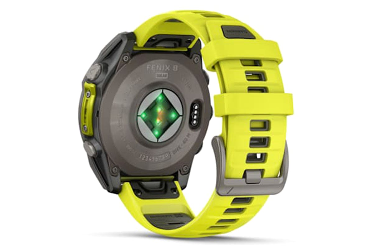 Garmin Fenix 8 Sapphire Solar | 47mm | Yellow & Graphite-12