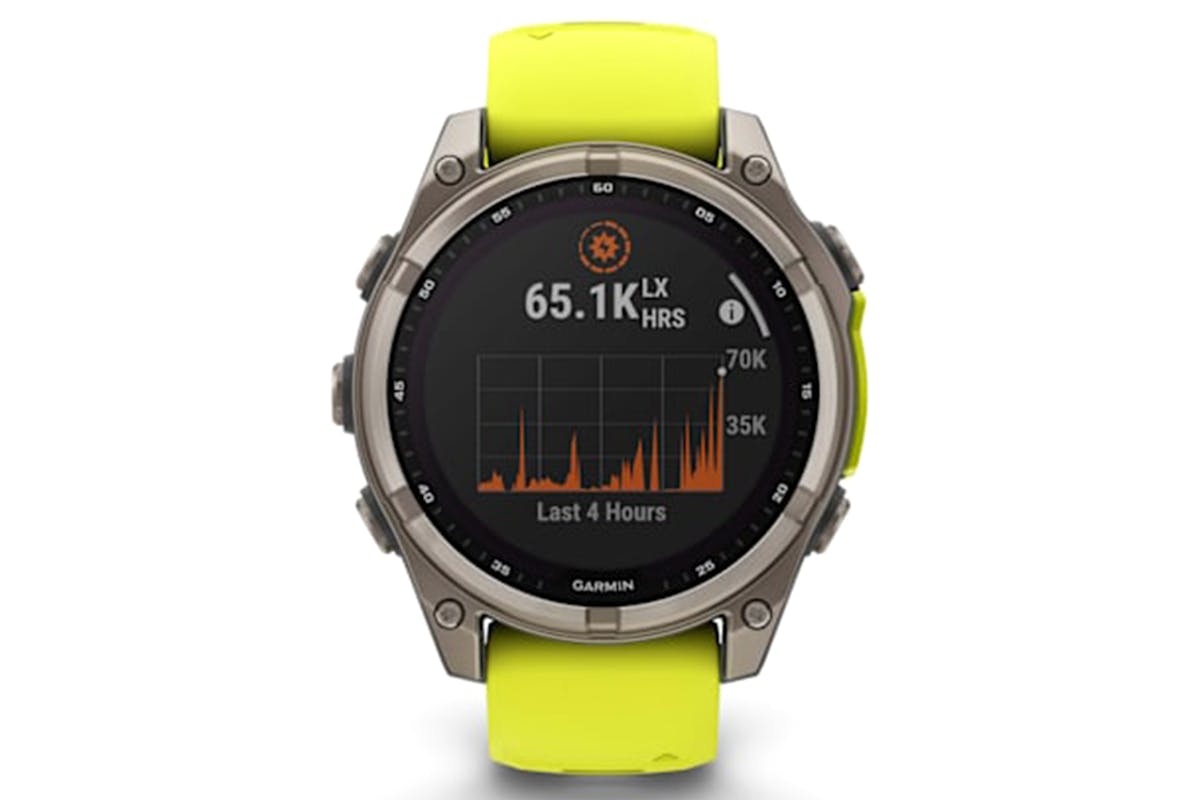 Garmin Fenix 8 Sapphire Solar | 47mm | Yellow & Graphite-2
