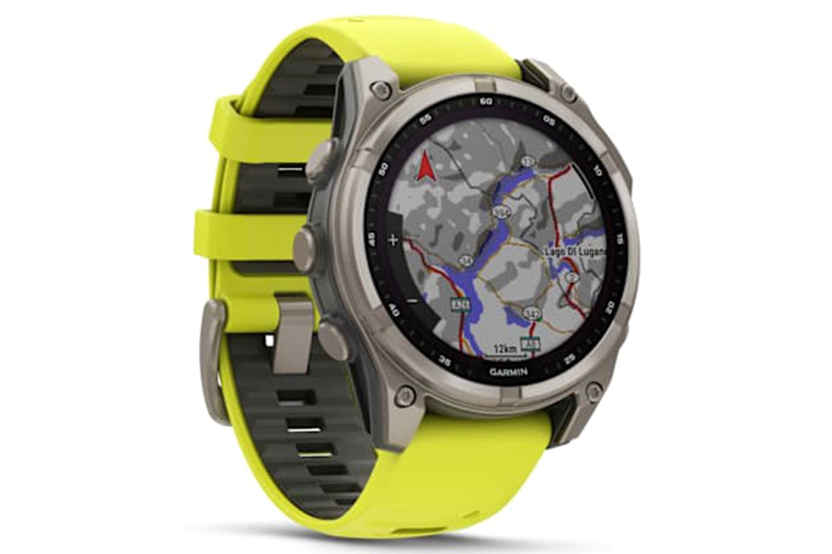 Garmin Fenix 8 Sapphire Solar | 47mm | Yellow & Graphite-3