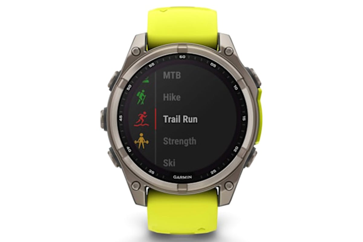 Garmin Fenix 8 Sapphire Solar | 47mm | Yellow & Graphite-7