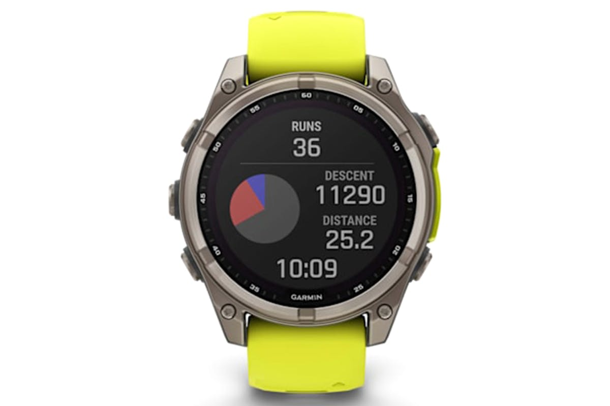 Garmin Fenix 8 Sapphire Solar | 47mm | Yellow & Graphite-9