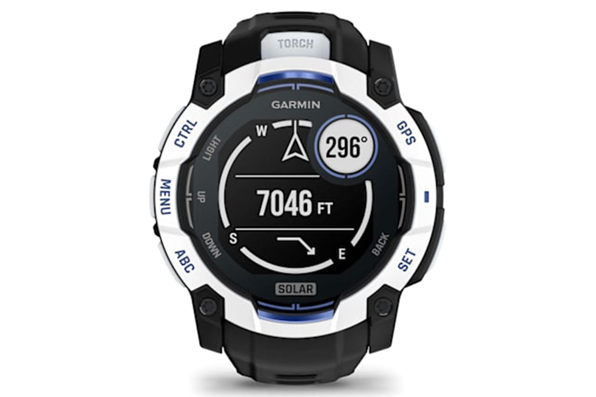 Garmin Instinct 3 Solar Version | 50mm | Whitestone/Black-10