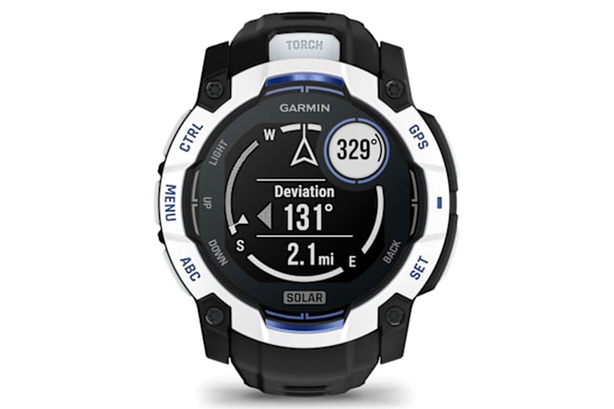 Garmin Instinct 3 Solar Version | 50mm | Whitestone/Black-11
