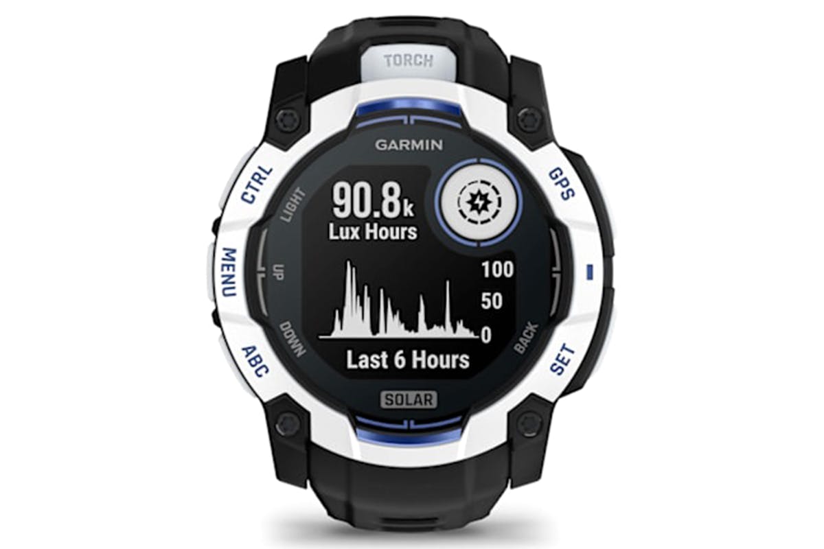 Garmin Instinct 3 Solar Version | 50mm | Whitestone/Black-2