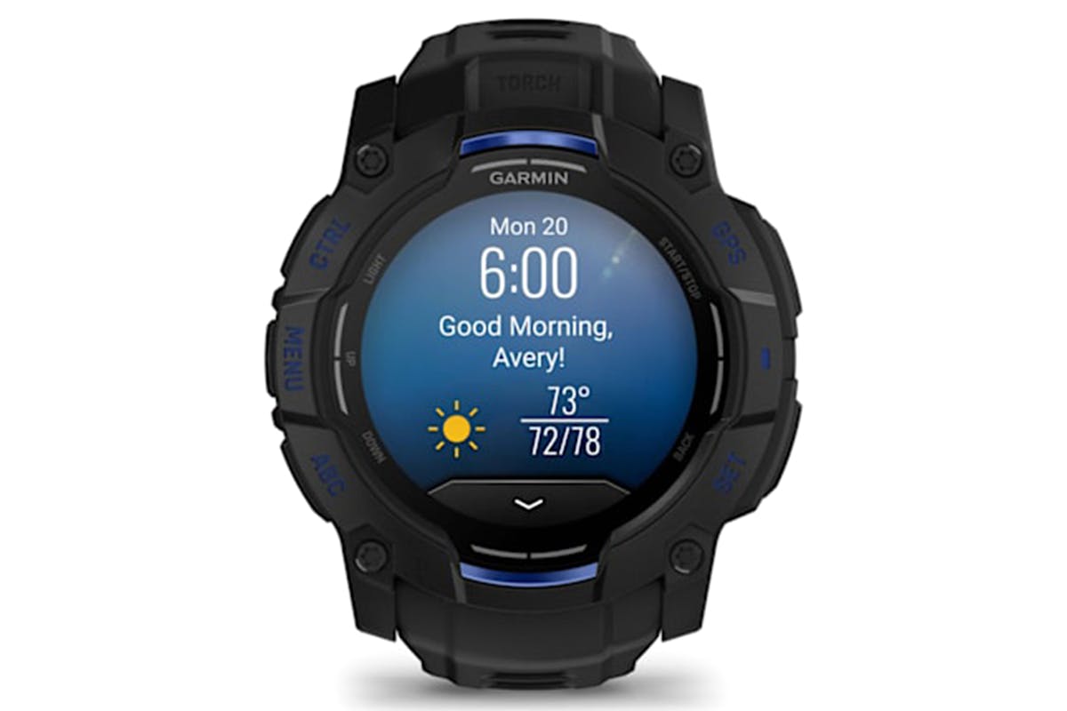 Garmin Instinct 3 Amoled Version | 50mm | Black/Blue-11