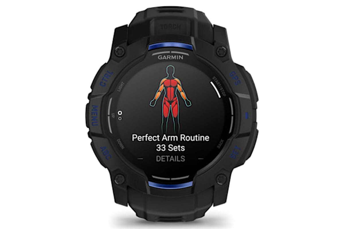Garmin Instinct 3 Amoled Version | 50mm | Black/Blue-4
