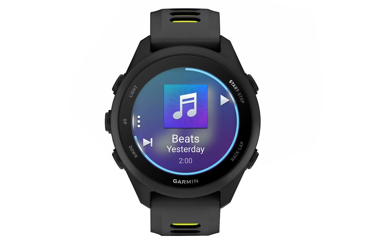 Garmin Forerunner 170 Music | 42.6 mm | Black/Amp Yellow Band-2