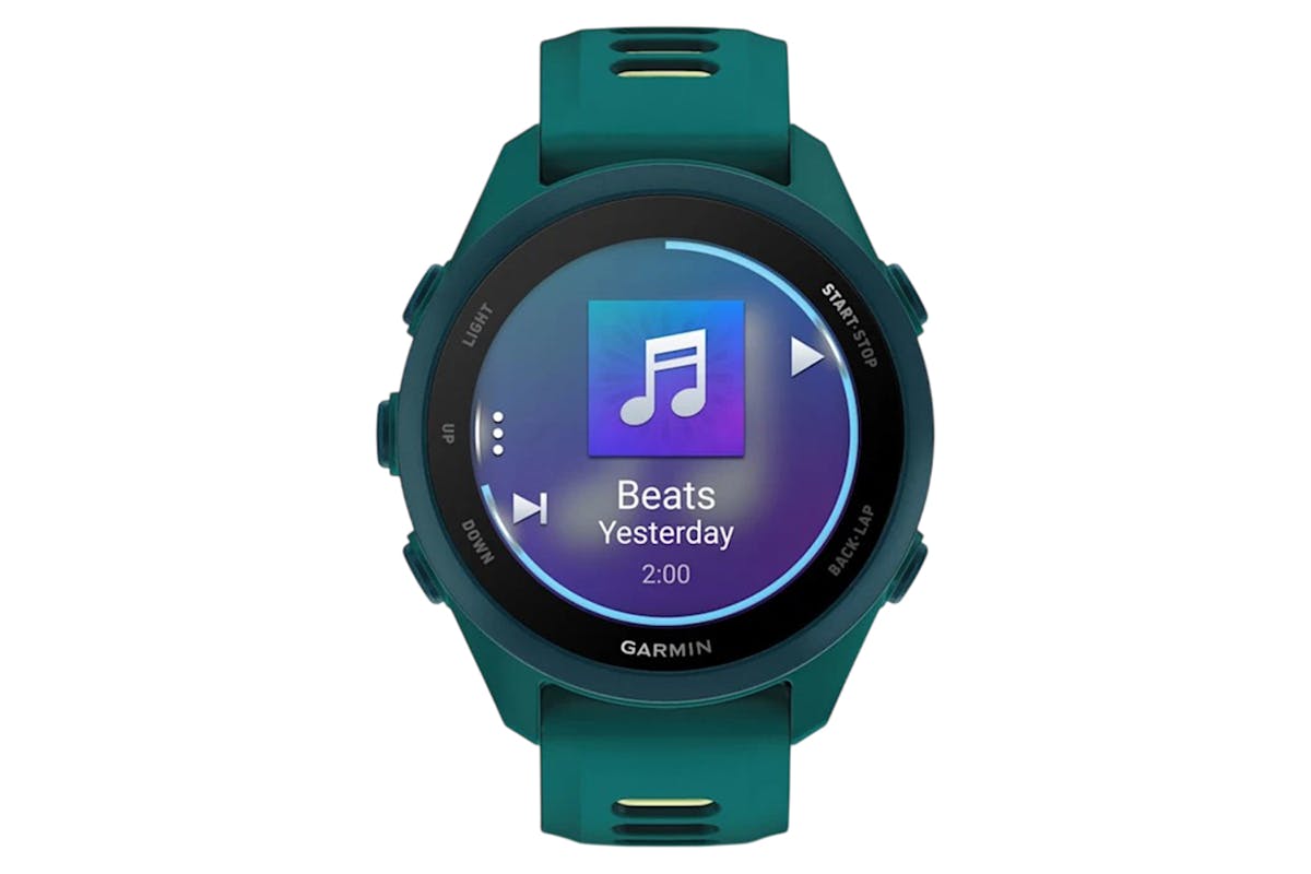Garmin Forerunner 170 Music | 42.6 mm | Teal Green/Citron Band-2
