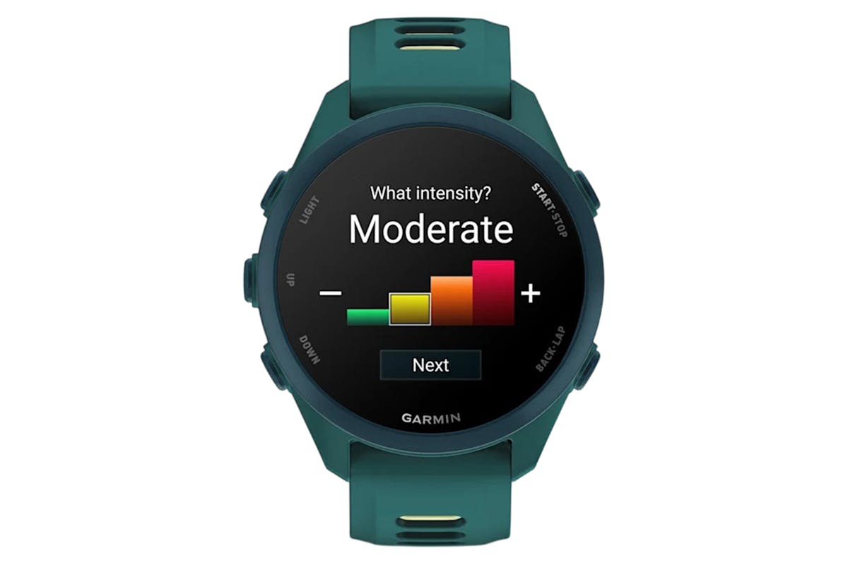 Garmin Forerunner 170 Music | 42.6 mm | Teal Green/Citron Band-4