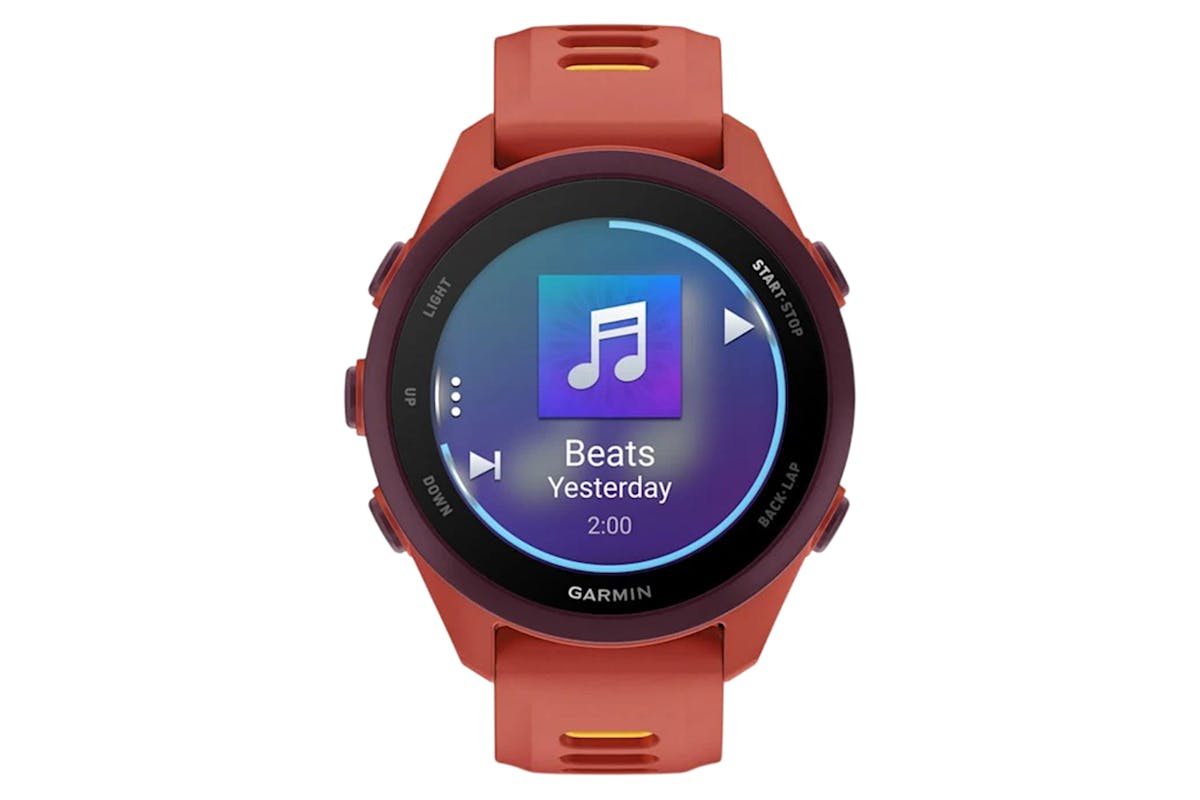 Garmin Forerunner 170 Music | 42.6 mm | Red Pink/Mango Band-2