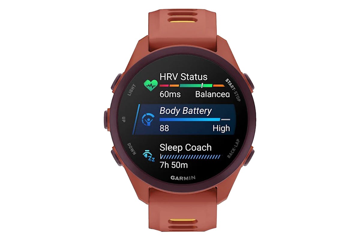 Garmin Forerunner 170 Music | 42.6 mm | Red Pink/Mango Band-6