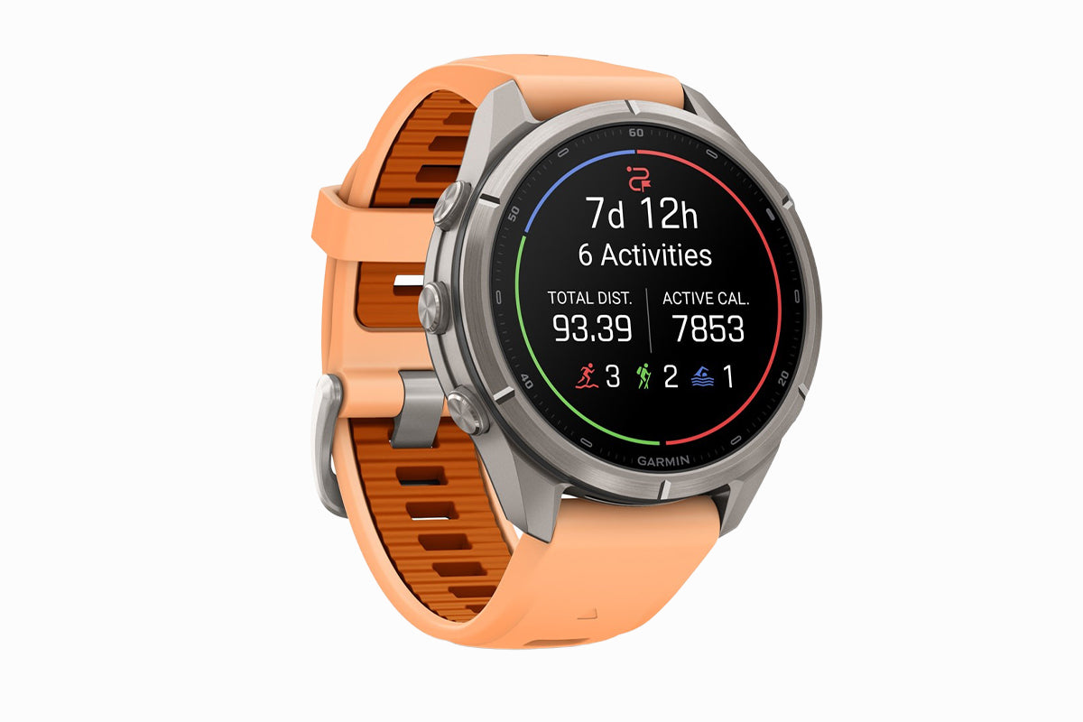 Garmin Fenix 9 Pro | 43mm | Titanium/Shell Pink-3