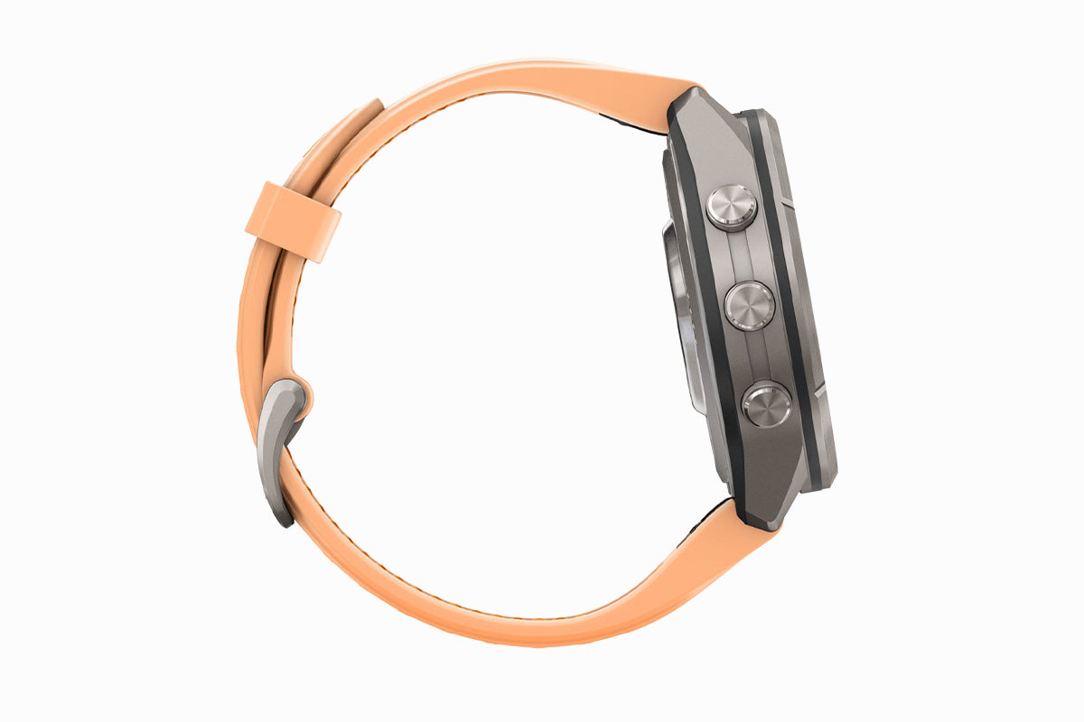 Garmin Fenix 9 Pro | 43mm | Titanium/Shell Pink-5