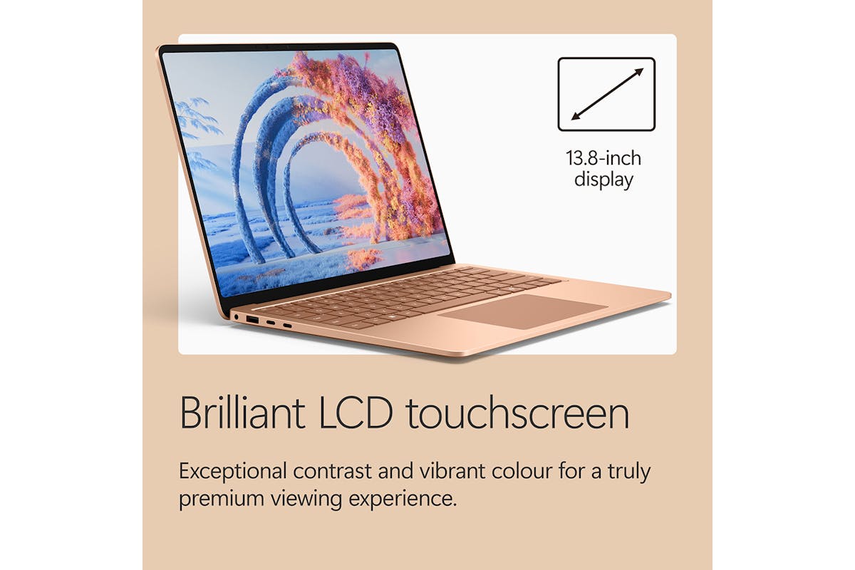Microsoft Surface 13.8" Laptop Snapdragon X2 Plus (10 Core) | 16GB | 512GB | Qualcomm Adreno | Dune-8
