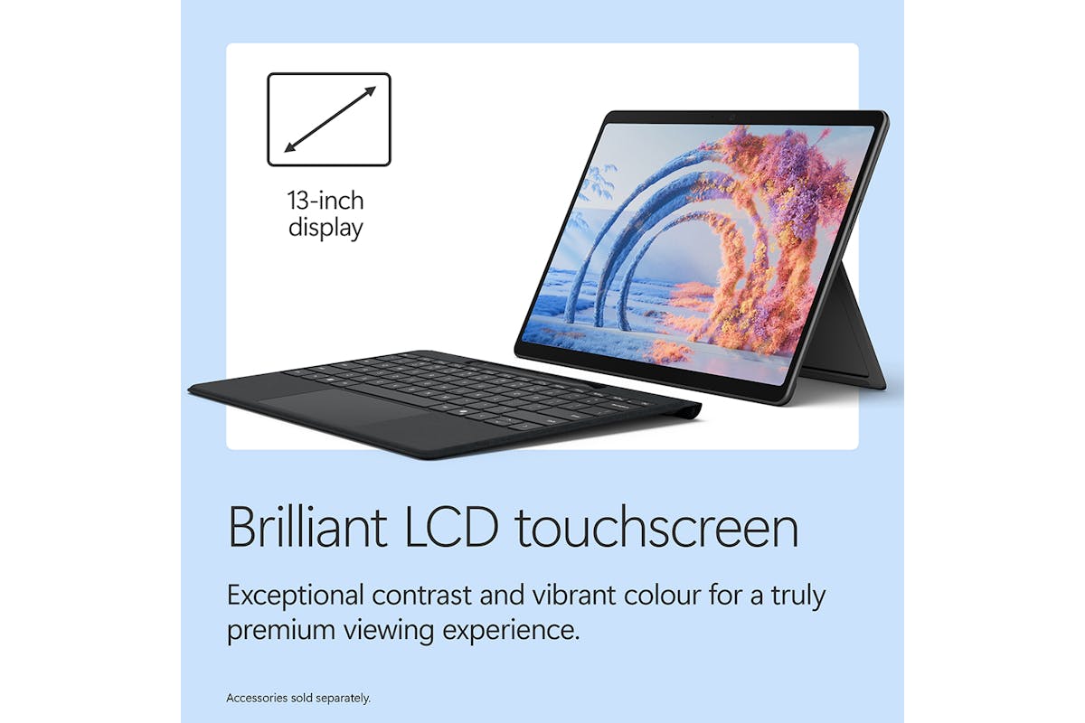 Microsoft Surface Pro 13" Snapdragon X2 Plus (10 Core) Copilot+ PC | 16GB | 512GB| Black + Keyboard in Black-6