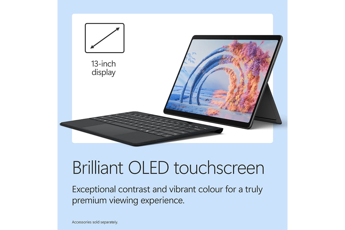 Microsoft Surface Pro 13" Snapdragon X2 Elite (12 Core) | Copilot+ PC | 16GB | 512GB | Qualcomm Adreno | Black-9