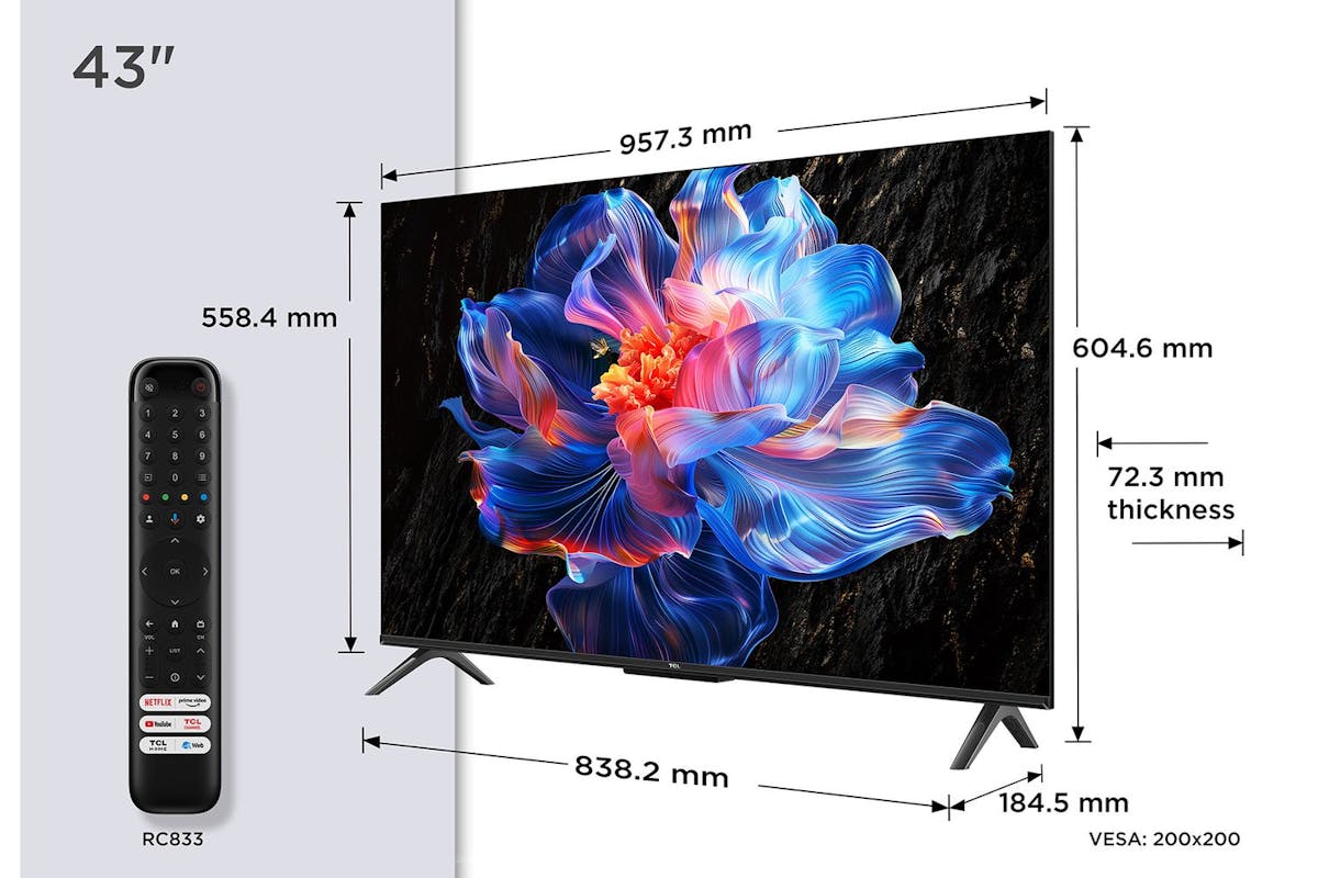 TCL 43'' Direct LED 4K HDR Smart TV | 43V6C-2