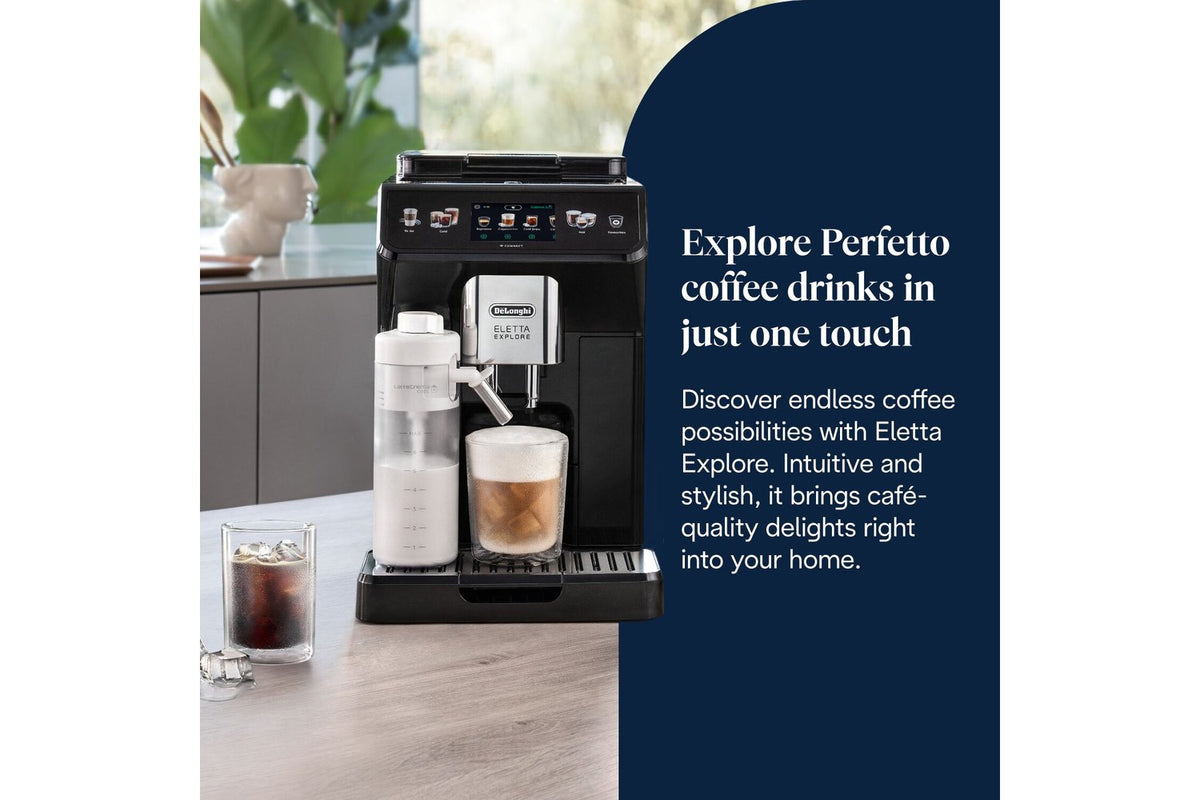 De'Longhi Eletta Explore Coffee Machine | ECAM452.67.G | Grey-2