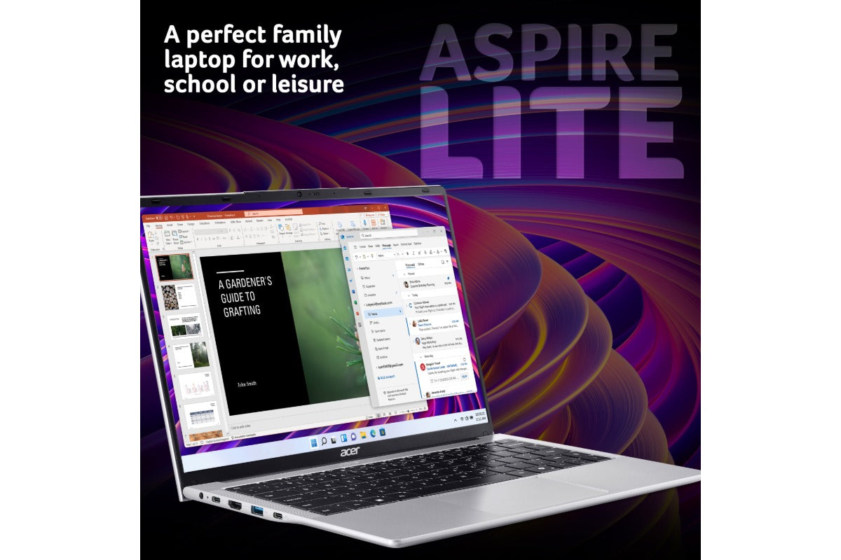 Acer Aspire Lite 14" | Intel Core i3 | 8GB | 512GB | SIlver-3