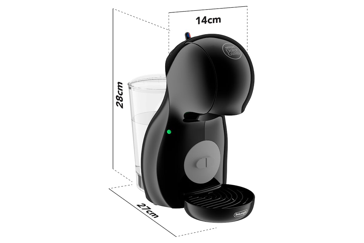 Nescafé Dolce Gusto Piccolo XS Pod Coffee Machine by De'Longhi - Value Bundle | EDG210.BGY | Black-3