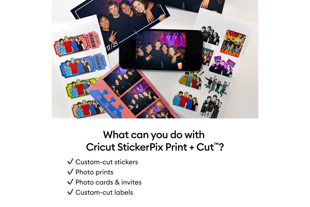 Cricut StickerPix Print + Cut Essential Bundle-2