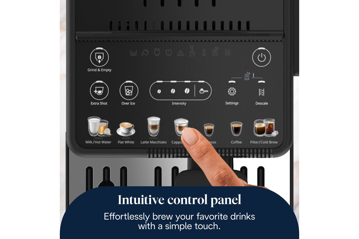 De'Longhi Rivelia Start Bean-to-Cup Coffee Machine | EXAM420.55.BXL | Onyx Black-3