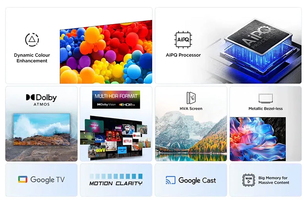 TCL 65'' Direct LED 4K HDR Smart TV 2025 | 65V6C-4